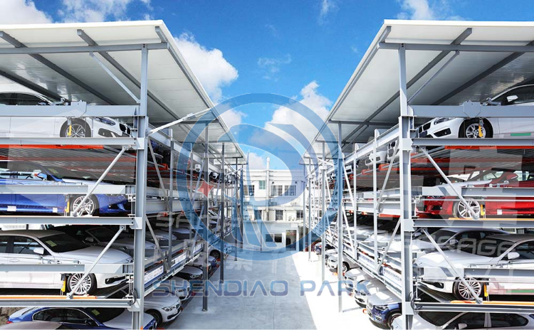 二手車市場存車空間不夠？推薦安裝簡易升降式機(jī)械車位