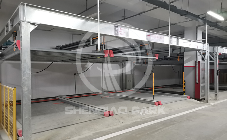 神雕智能地下兩層機械車位